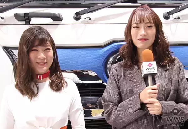 【動画】モデル・岡島彩花が「東京モーターショー2019」日野自動車ブースをレポート