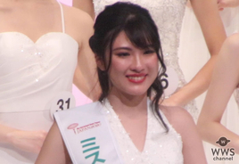 動画 アプガ２ 森永新菜 現役高校生の佐藤美帆も登場 ミス インターナショナル日本 選考大会で全46名が純白の水着審査に挑む 19年11月26日 エキサイトニュース