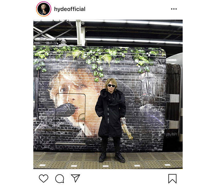 Hydeがラッピング特急 Hydeサザン の前で記念写真 なんて素敵 和歌山行きたーい 引っ越そうかしら など大反響 2020年1月16日 エキサイトニュース