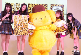 【動画】NMB48 吉田朱里、白間美瑠らがポムポムプリンとコラボレーション会見に出演