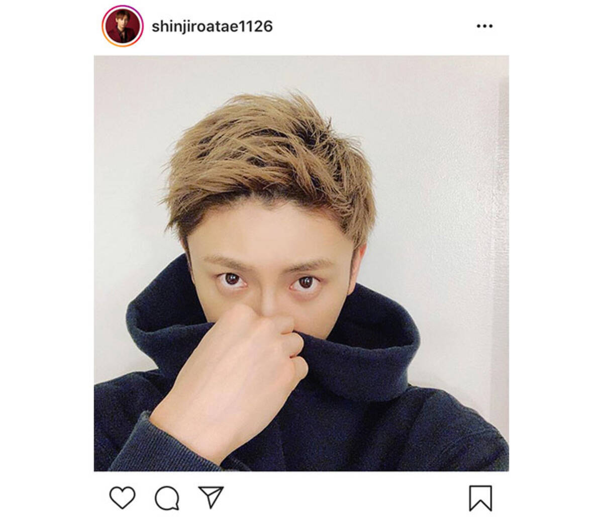 a 與真司郎が久しぶりのショートヘアに反響 めっちゃめっちゃ似合ってます カッコ良すぎて無理 年2月6日 エキサイトニュース