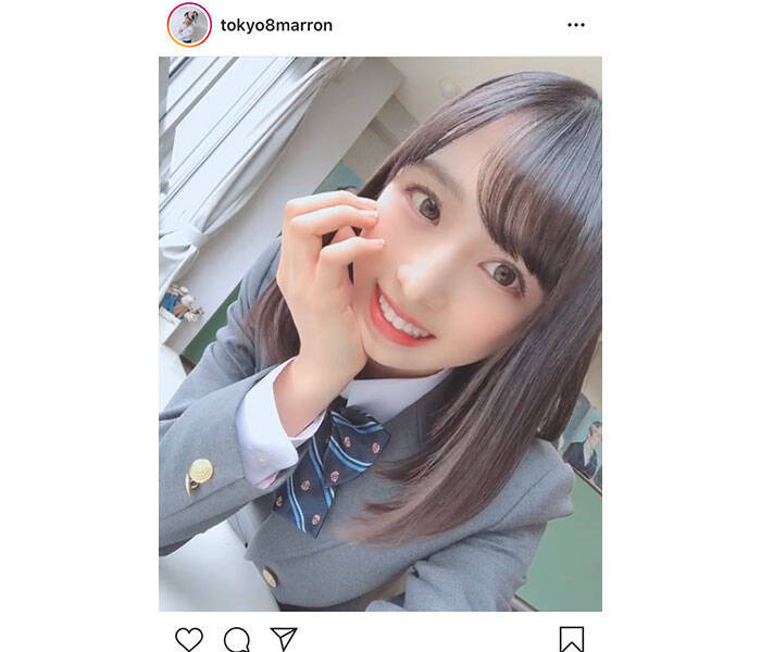 Akb48 小栗有以 高校卒業前に制服衣装の写真を公開 透明感がすごい 残りの高校生活楽しんでくださいね 年2月13日 エキサイトニュース