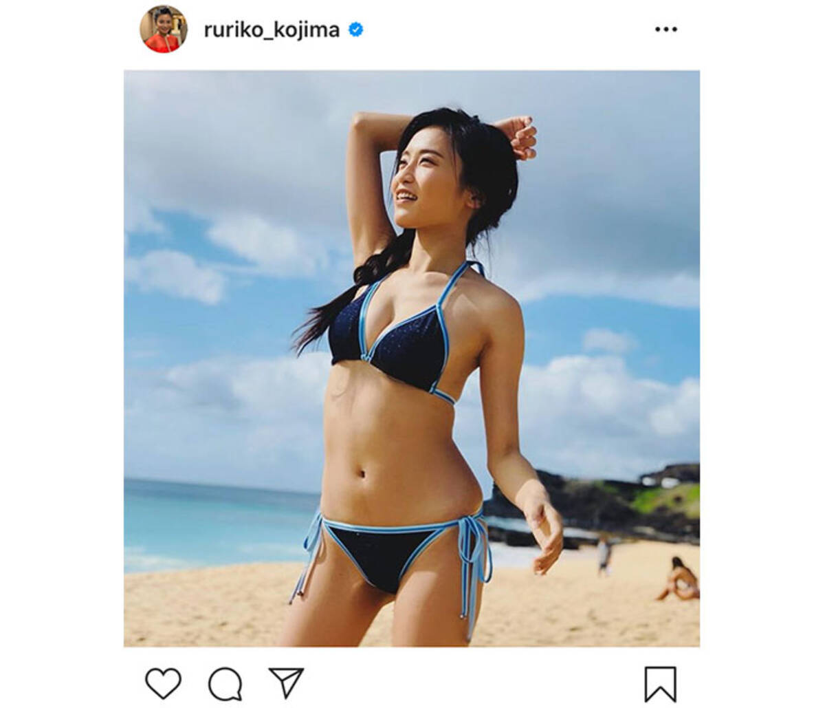 小島瑠璃子がハワイのビーチでセクシー水着ショット公開 素晴らしい ナイスバディ 天使舞い降りてる 年3月12日 エキサイトニュース