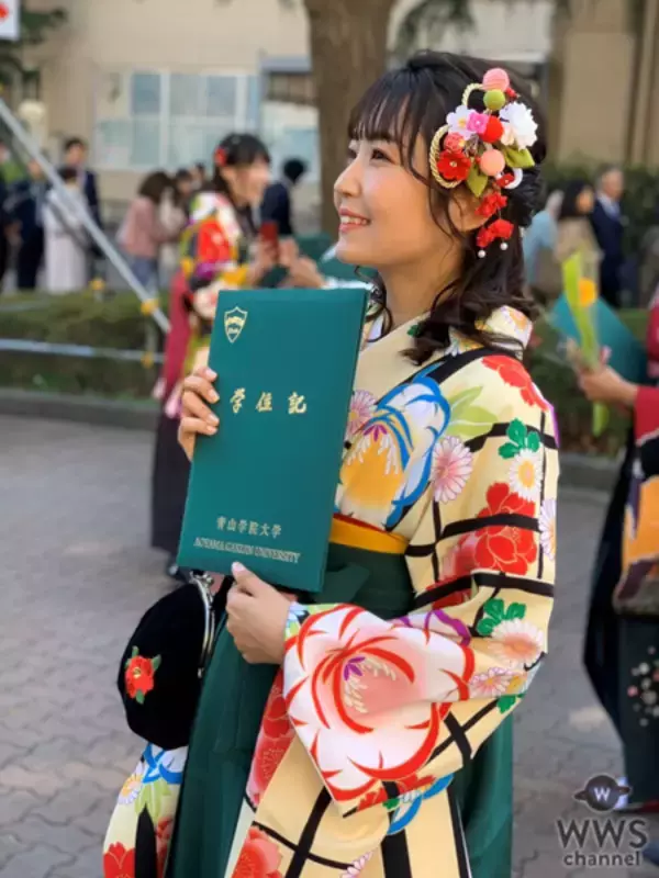 「SKE48  惣田紗莉渚が青山学院大学を卒業！苦節8年、掴んだ夢の日「諦めずに続けてきて『卒業』の報告ができて嬉しい」」の画像