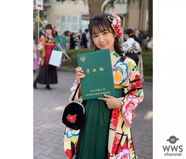 SKE48  惣田紗莉渚が青山学院大学を卒業！苦節8年、掴んだ夢の日「諦めずに続けてきて『卒業』の報告ができて嬉しい」