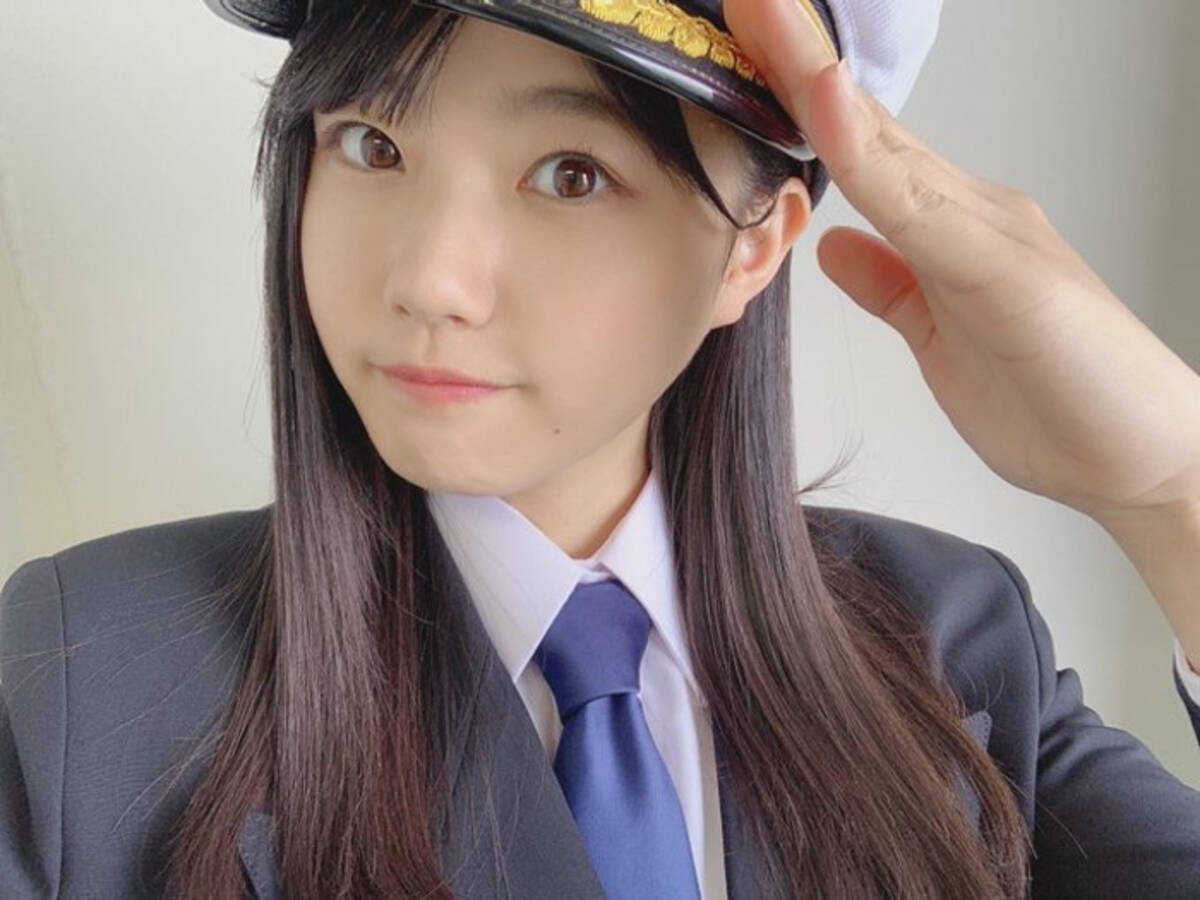 Stu48 瀧野由美子 放映中のcmより船長衣装のオフショットを公開 制服がよく似合ってます とファンの声 年4月19日 エキサイトニュース