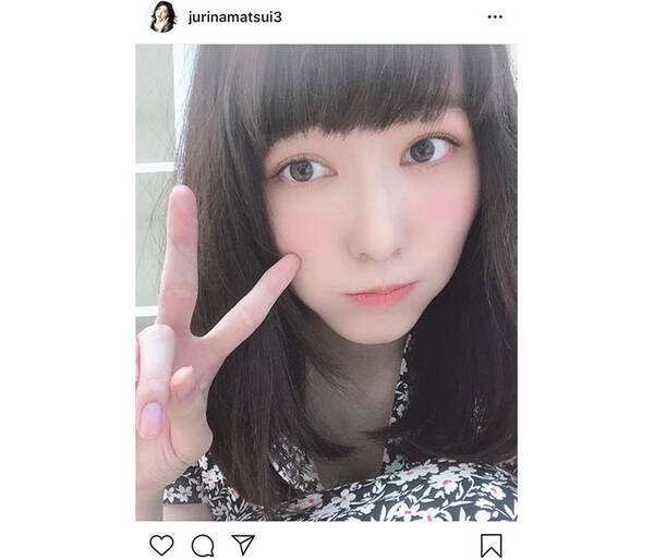 Ske48 松井珠理奈 6年ぶりの 前髪ぱっつん ショットに反響 さすがは名古屋の女神 年5月25日 エキサイトニュース