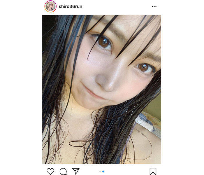 Nmb48 白間美瑠 水も滴るいい女 ショットに絶賛の声ぞくぞく 2020年6月8日 エキサイトニュース