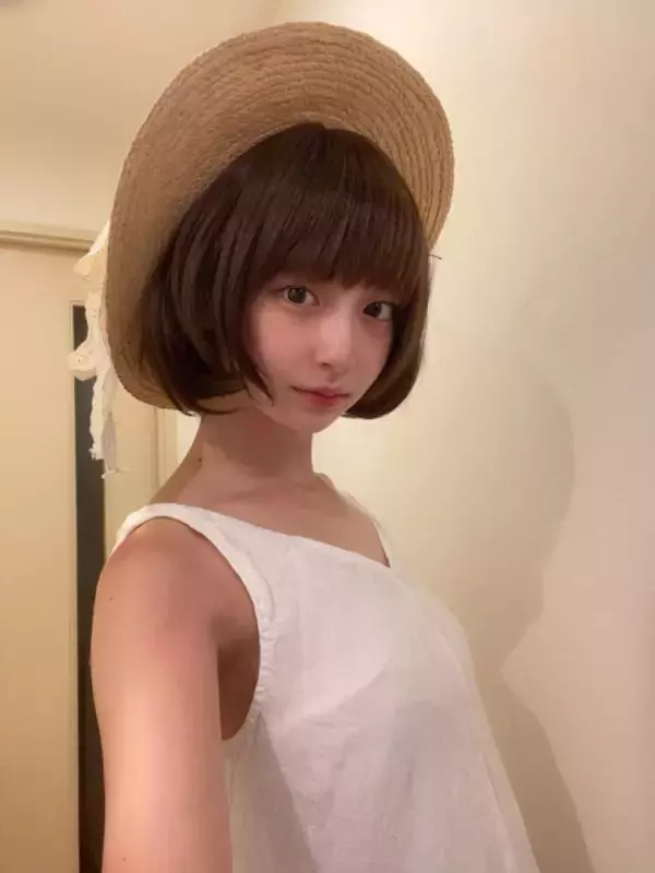 「NGT48 荻野由佳、夏に向けてショートヘアに！？投稿の続きでまさかの・・・」の画像