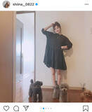 「SKE48 平田詩奈、自宅でのミニワンピコーデを紹介「スタイル良すぎ」「可愛いが溢れてます」」の画像5