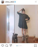 「SKE48 平田詩奈、自宅でのミニワンピコーデを紹介「スタイル良すぎ」「可愛いが溢れてます」」の画像6