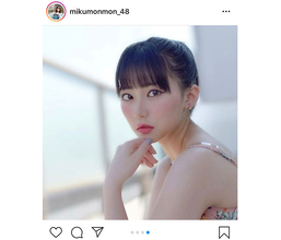 HKT48 田中美久、キャミソール＆ポニーテールで夏に衣替え！「元気を届けれるように私も頑張りたい」