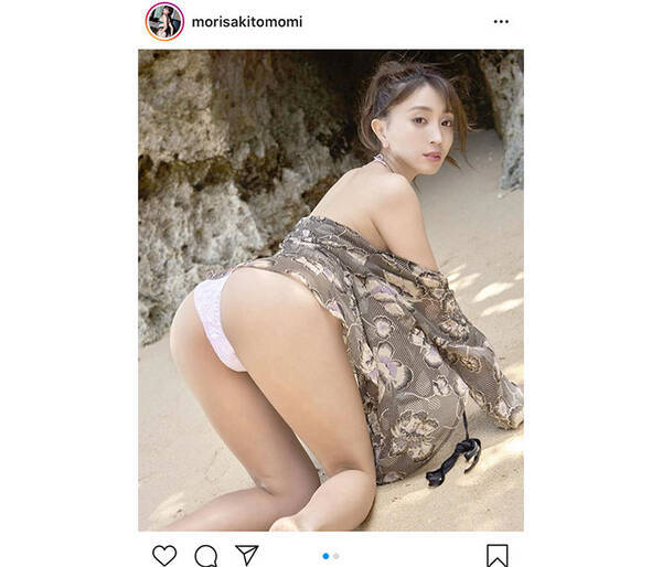 森咲智美 チラ見せビキニのバックショット セクシーなお尻 最高です 年8月日 エキサイトニュース