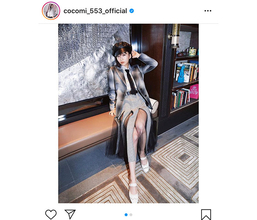 Cocomi、大人セクシーな透け感ファッションコーデを紹介