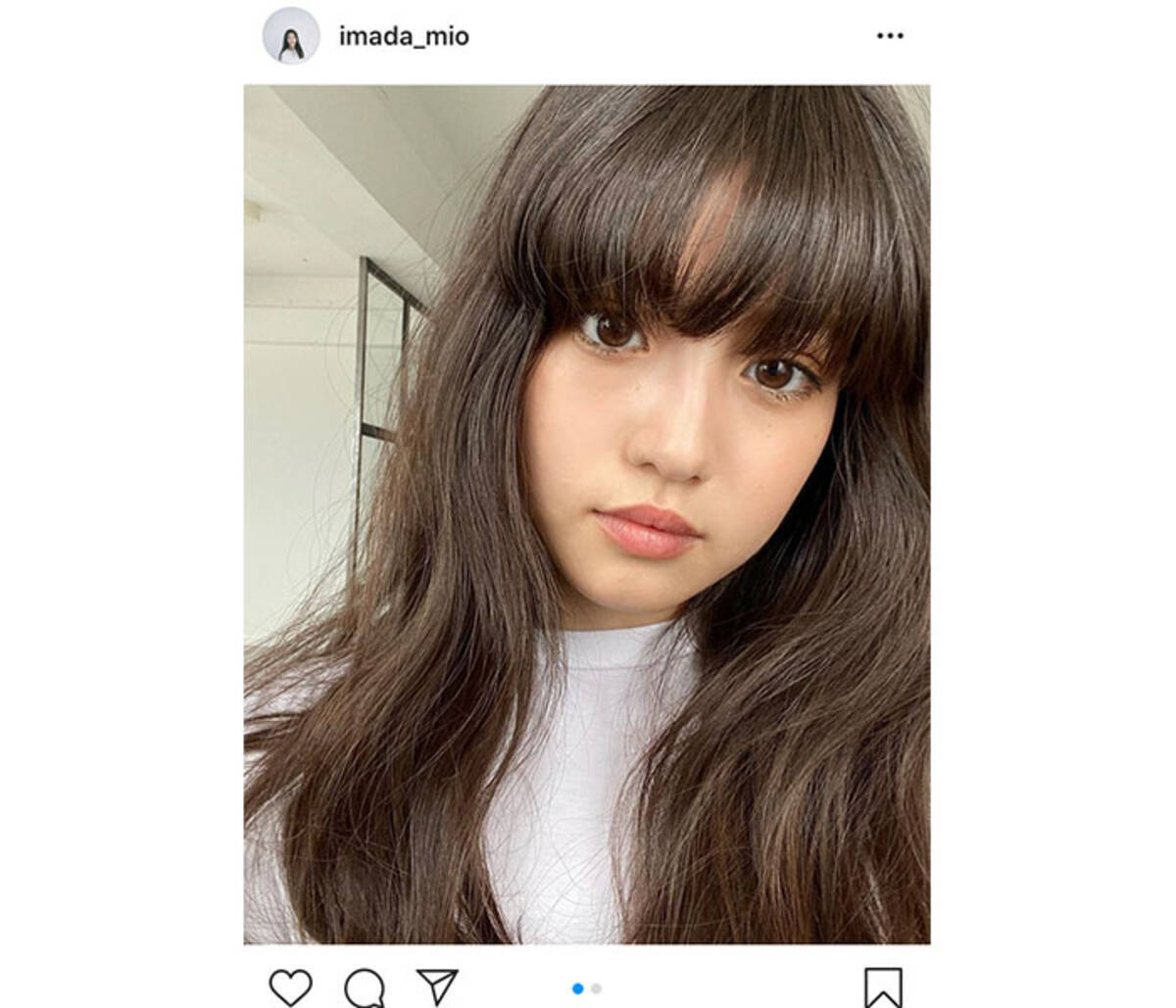 今田美桜 前髪ありのイメチェンショットに反響 びっくり キュン死しました 年9月13日 エキサイトニュース