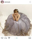 「SKE48 須田亜香里、可憐なドレス姿に歓喜の声！「どこぞのお姫様かと思ったよ」」の画像5
