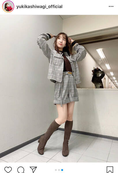 Akb48 柏木由紀 白く透き通る 絶対領域 で魅せる私服秋コーデ おしゃれで可愛すぎる 年10月23日 エキサイトニュース