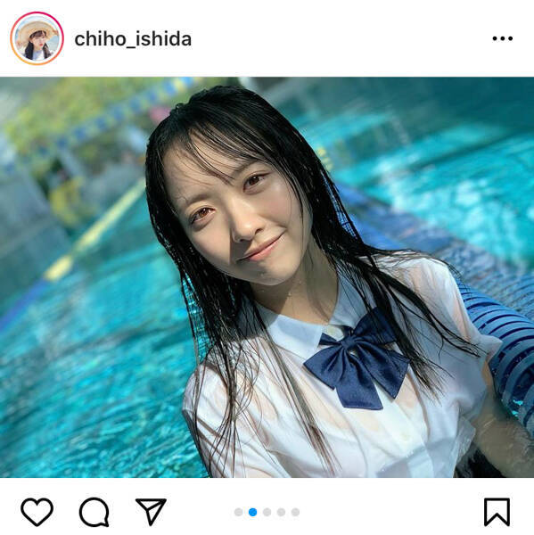 Stu48 石田千穂 初写真集からオフショット公開 見たくなりましたか 年12月3日 エキサイトニュース