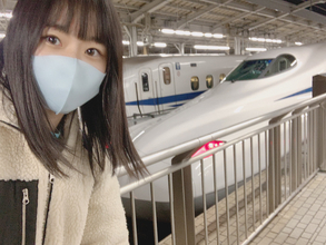 STU48 瀧野由美子、ついにN700Sへの乗車叶う「今年の運全部使い果たしたわ」