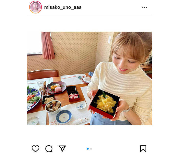 宇野実彩子 実家のおせち料理を紹介 受け継いでいきたい味です 21年1月8日 エキサイトニュース