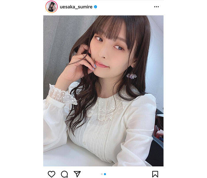 上坂すみれ 流し目の大人エレガントなポートレートを公開 21年1月日 エキサイトニュース