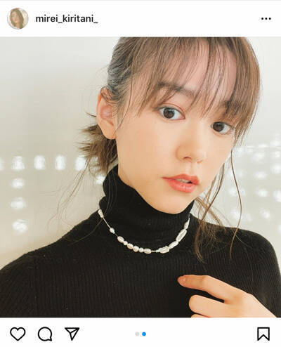 桐谷美玲がスタイリッシュな私服コーデを紹介 Uniqloに親近感 21年2月13日 エキサイトニュース