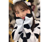 「SKE48 熊崎晴香、年女メンバーと“牛”コスプレでリベンジのステージ！「モ～可愛すぎ～」」の画像1