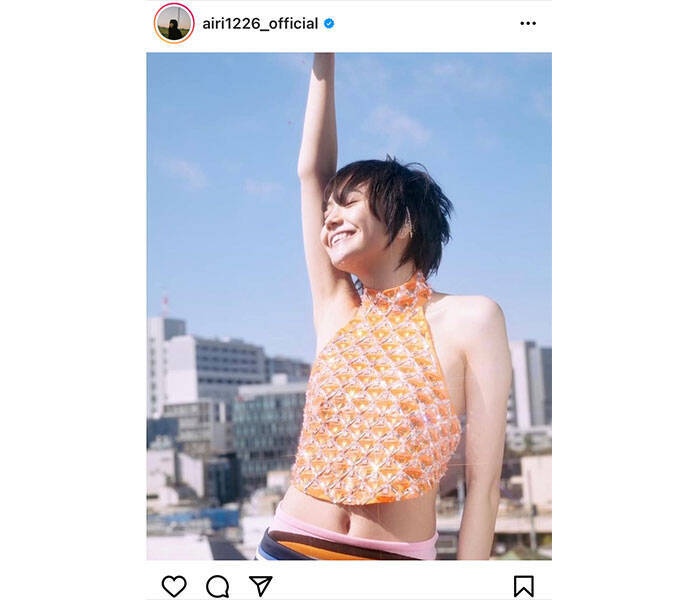 松井愛莉が人生初のショートウルフに 別人になったみたいで気分 21年4月3日 エキサイトニュース