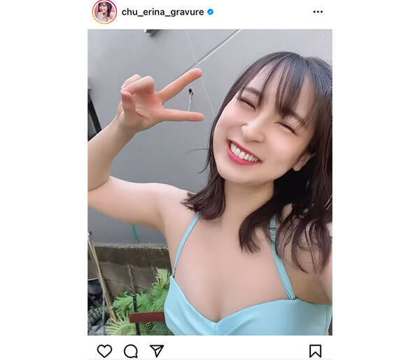 中崎絵梨奈 満面の笑顔で朝から癒しをお届け 21年4月10日 エキサイトニュース