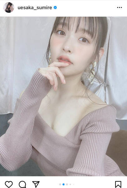 上坂すみれ インスタフォロワー38万人突破で あざと ショットなど続々公開 21年6月9日 エキサイトニュース