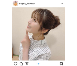 NMB48 渋谷凪咲の“へたっぴウィンク”が可愛すぎる！
