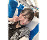 「【念願叶う】SKE48 末永桜花、憧れのN700Sについに初乗車！「嬉しすぎて！！！びっくりした！！」」の画像1