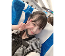 【念願叶う】SKE48 末永桜花、憧れのN700Sについに初乗車！「嬉しすぎて！！！びっくりした！！」