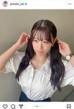 「NMB48 上西怜、メガネ姿のレアショットも公開！「何しても可愛い」」の画像3