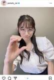 「NMB48 上西怜、メガネ姿のレアショットも公開！「何しても可愛い」」の画像6
