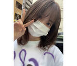 「宮脇咲良、マスク越しから伝わる美顔ショットにファン歓喜」の画像1