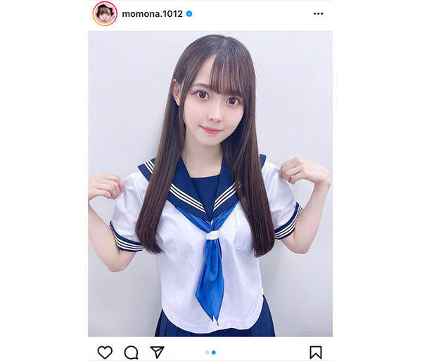 ラストアイドル 松本ももな 尊い 夏服セーラー姿に 可愛い の声殺到 21年10月27日 エキサイトニュース