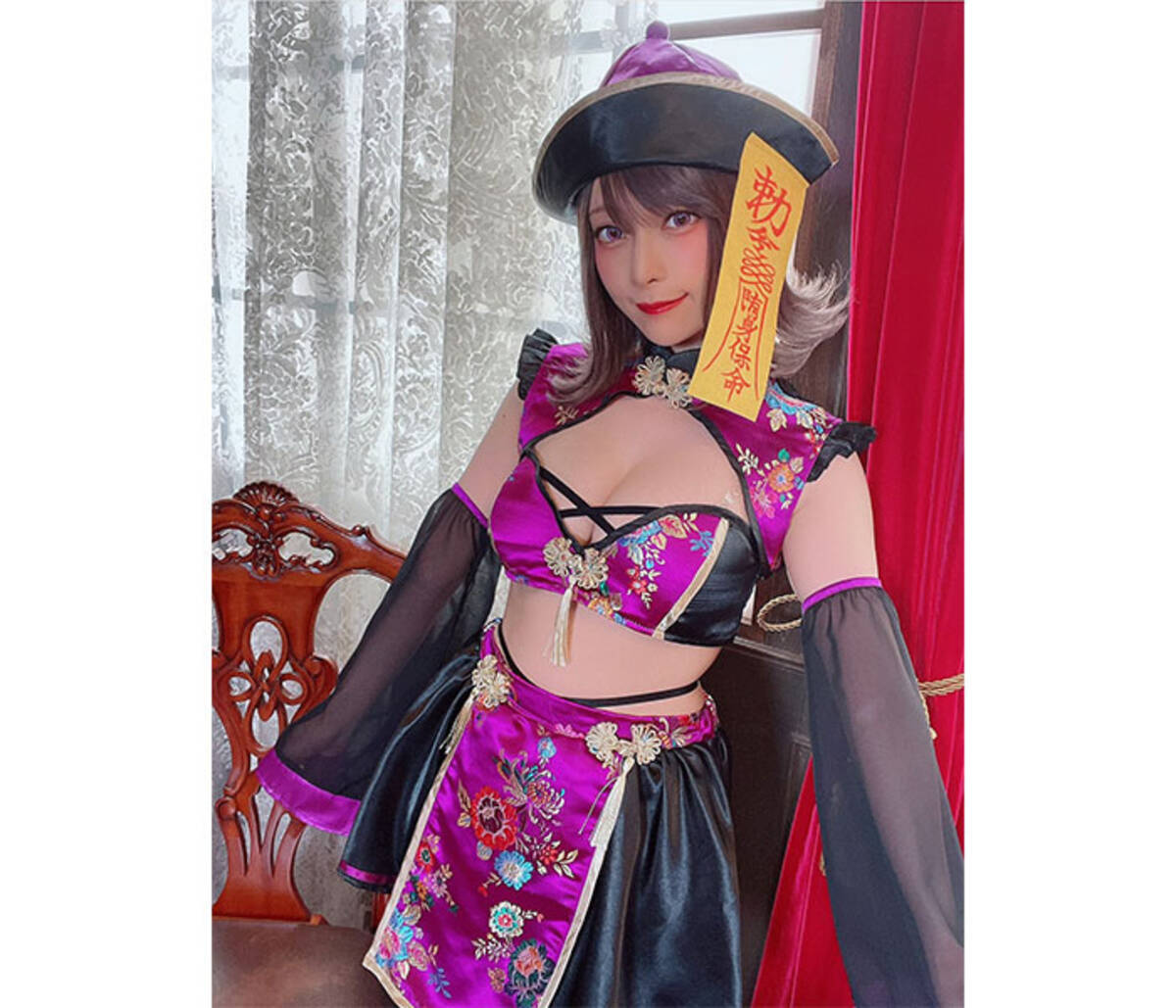 コスプレイヤー・宮本彩希がセクシーなキョンシーに変身!「なんて血色の良い」「めっちゃ可愛い」 (2021年10月29日) - エキサイトニュース