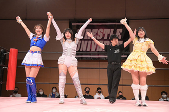 SKE48 荒井優希、6人タッグマッチで勝利