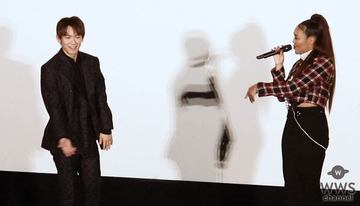 【動画】EXILE NAOTOが映画『DANCING MARY ダンシング・マリー』舞台挨拶で Crystal Kayとコラボでダンス披露！