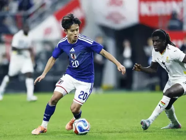 サッカー日本代表の久保建英がガーナ戦で披露「相手にダメージを与える」サッカーIQの高さ