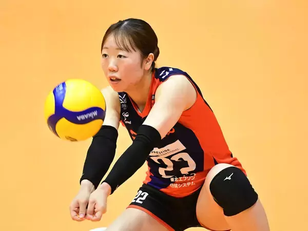 【女子バレー】アランマーレ山形の田中麻帆が振り返る、最後の春高バレーでの大逆転負け「本当に悔しいと涙が出ない」