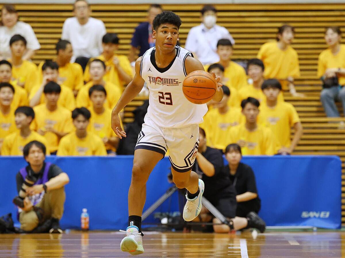 【ウインターカップ男子】「日本バスケット界の逸材」白谷柱誠ジャック（福大大濠）は、八村塁からのアドバイスを胸に世代トップのスコアラーを目指す