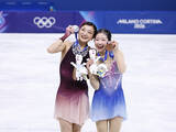 「【ミラノオリンピック】坂本花織から中井亜美へ 健闘を称え合う姿に見る「美しい世代交代」」の画像1