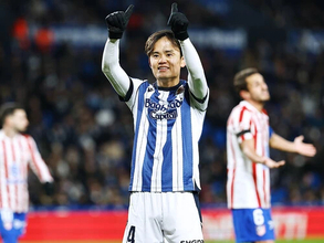 久保建英が見せたワールドカップにつながる風景 アトレティコ戦で同点弾をアシストしMVPに