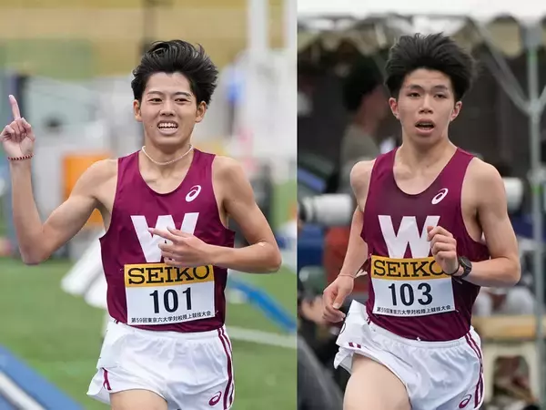 「【大学駅伝】早稲田大ルーキーズが熱い！　増子陽太、新妻遼己、本田桜二郎の即戦力トリオに加え、一般入試組も粒ぞろい」の画像