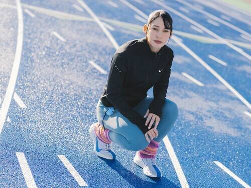 陸上女子400ｍで躍進中の21歳、青木アリエの意外な素顔「のんびり自分のペースでできる冬期練習が一番好き（笑）」