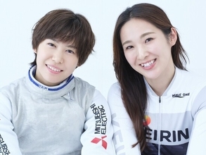 フェンシング宮脇花綸×ガールズケイリン鈴木奈央　互いの競技の紹介では「動物園みたいに叫んでます」「魂が抜けそうなくらい走ってます」（笑）