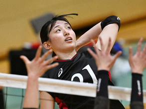 【女子バレー】畑葵は就職活動をせずにトライアウトでアクアフェアリーズ富山に入団　目指すは「体よりも頭が疲れるバレー」