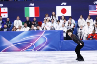 【ミラノ五輪】「優勝したかった...」佐藤駿は泣き崩れるも、王者マリニンに真っ向勝負を挑んだ勇姿に注がれた喝采